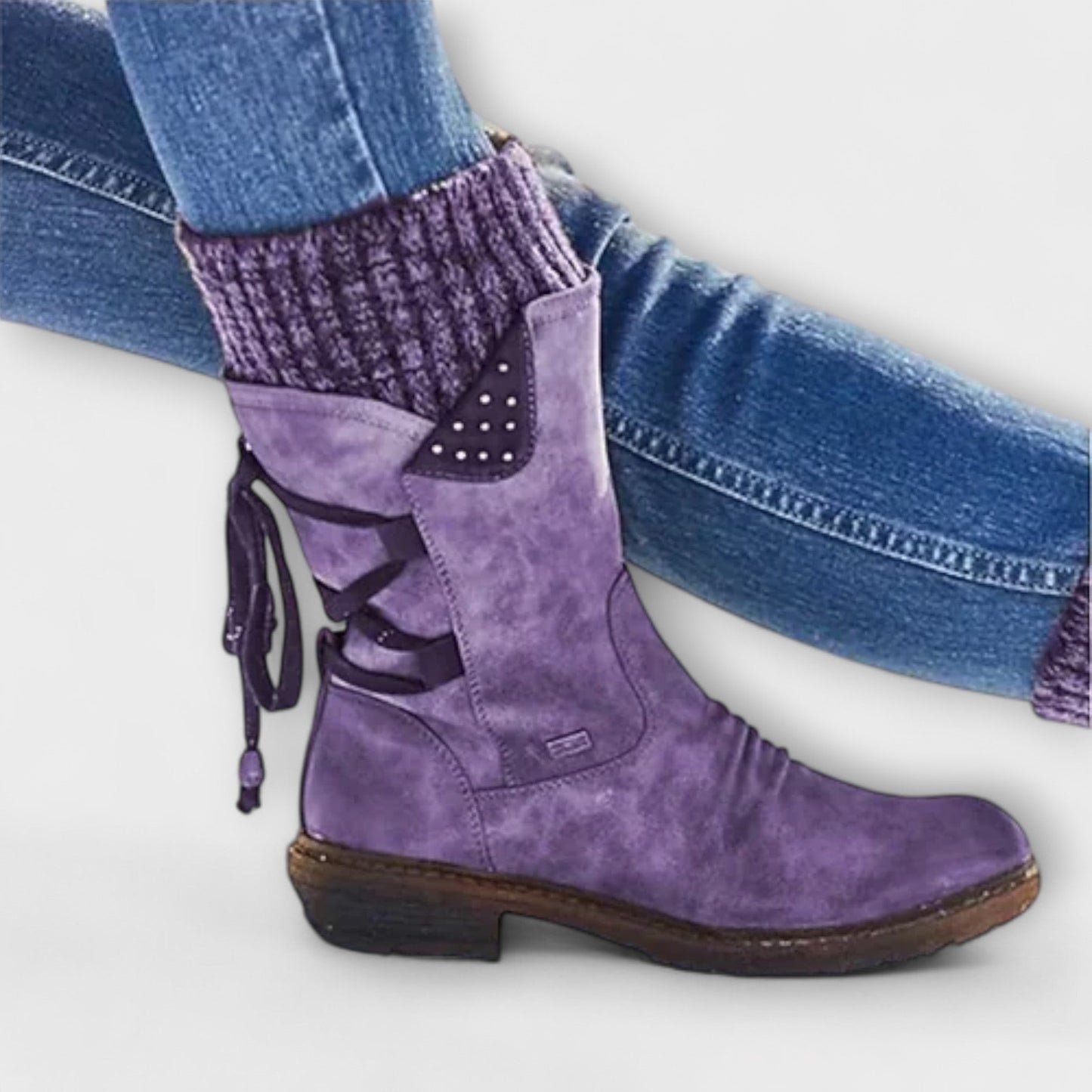Classic orthopaedic everyday ankle boots for women | Tracy -5