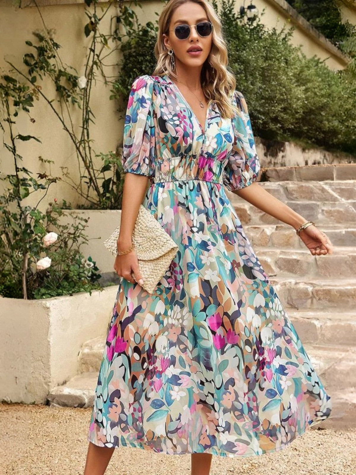 Stylish printed dress for women | Ariadne