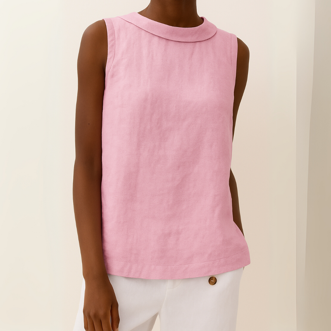 Sleeveless elegant top for women | Breathable -7