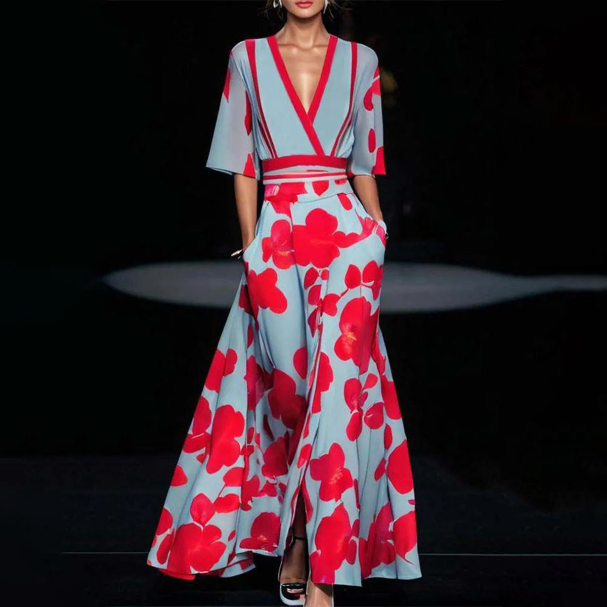 Aurelle Amara luxe maxi dress for women