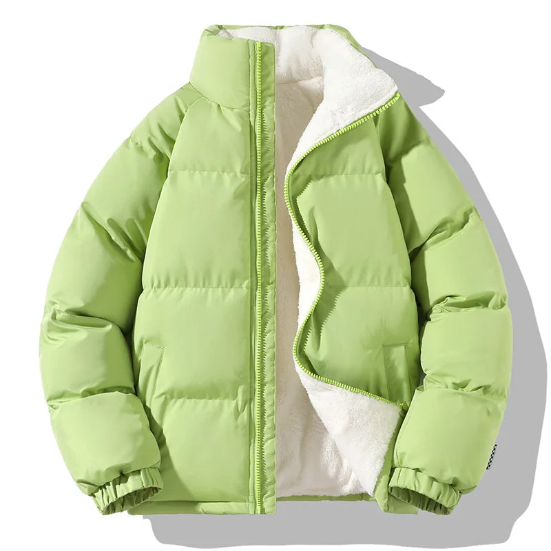 Fleece-lined puffer jacket for men | Eryndor -5