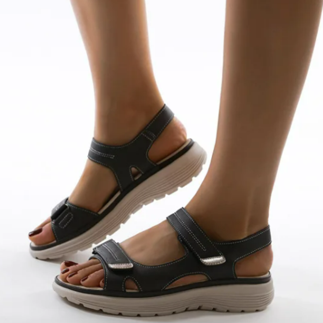 Happywalk most comfortable orthopedic sandals for women -12