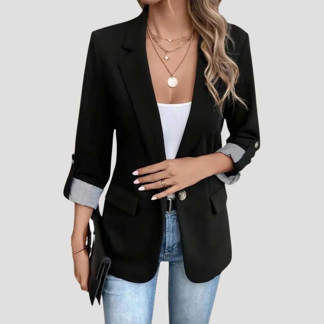 Fitted smart casual blazer for women | Vivienne