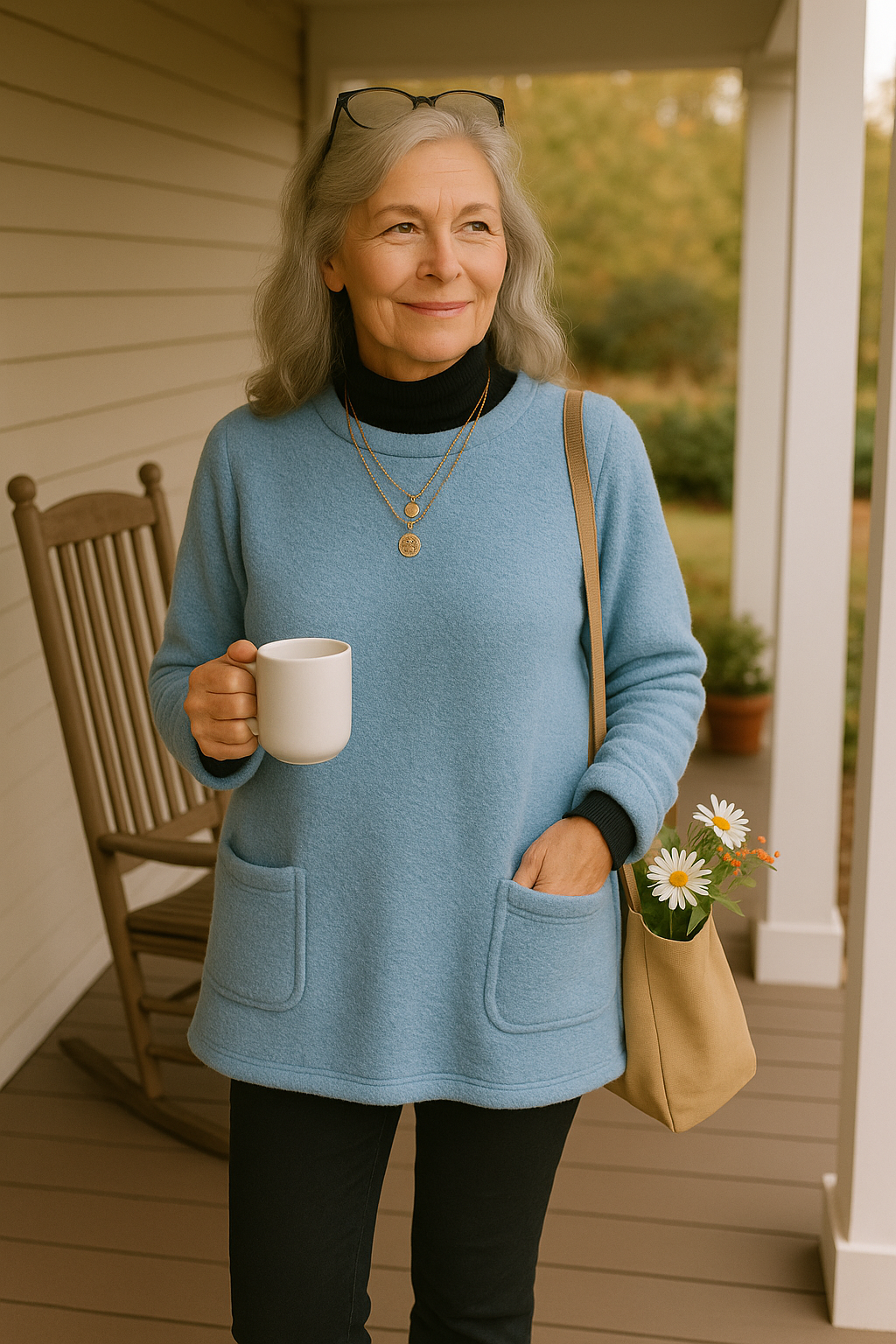 Comfort teddy fleece sweater for women | Lucy