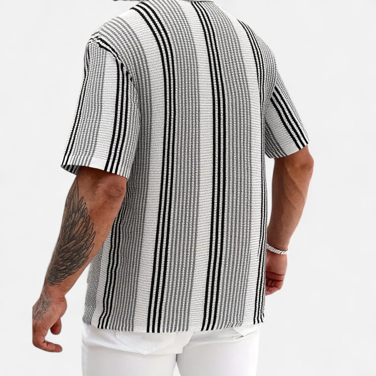 Button-front shirt for warm days for men | Elias