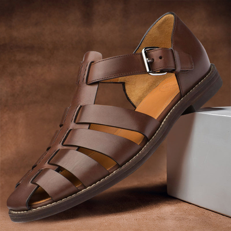 Classic fisherman sandals for men | Luca -5