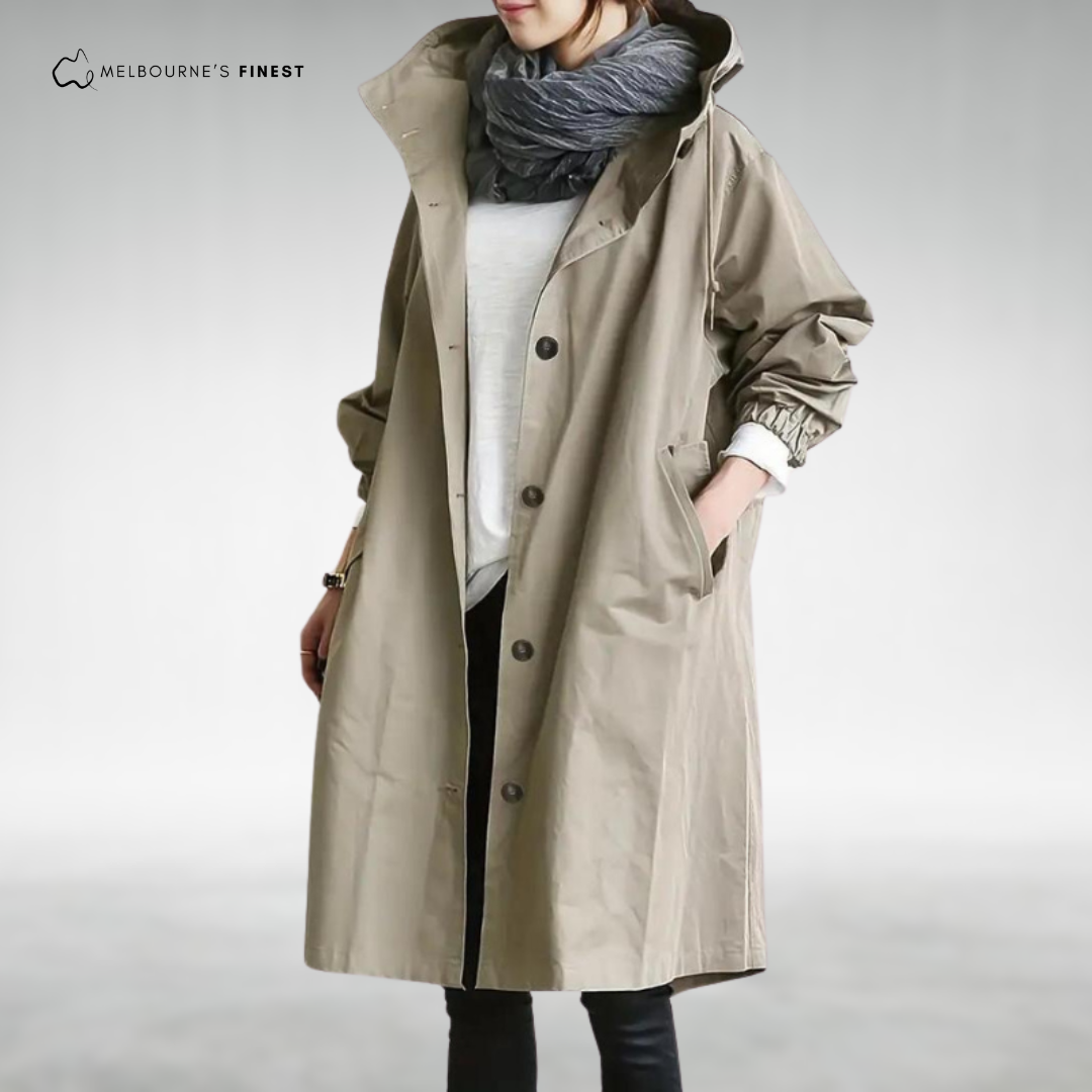 Stylish windbreaker trenchcoat for women | Brixton