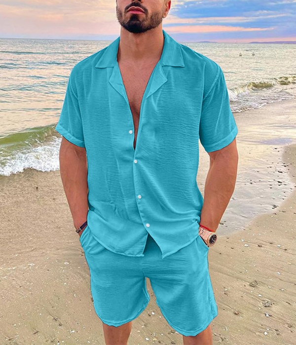 Summer short sleeve set for men | Eden
