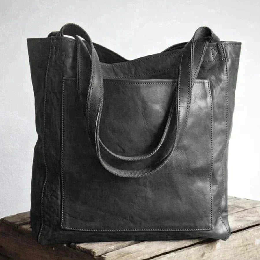Aurelle Lorena structured leather handbag for women