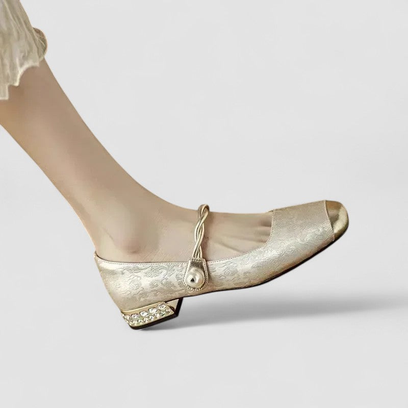 Classic orthopaedic mary jane everyday flats for women | Olivia -14