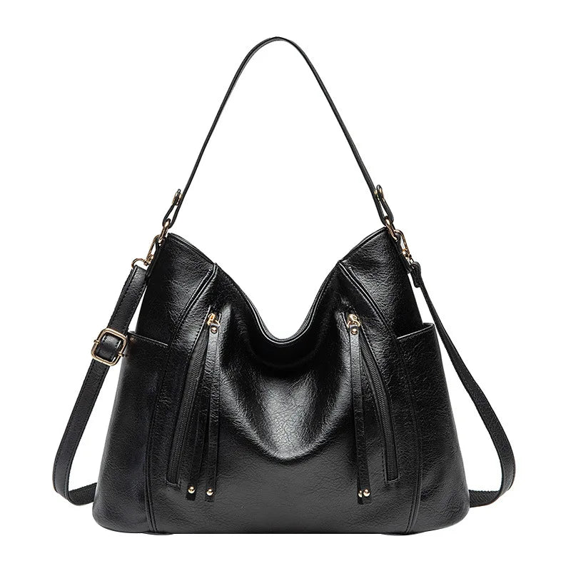 Elegant leather bag for women | Blanche -6