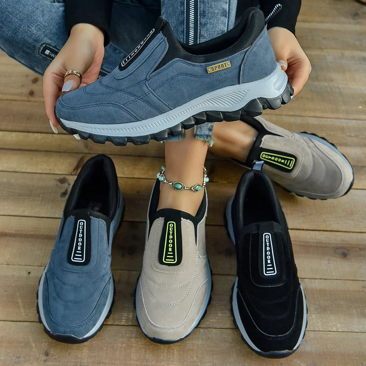 Soft sole orthopedic shoes for women | Anabell -7