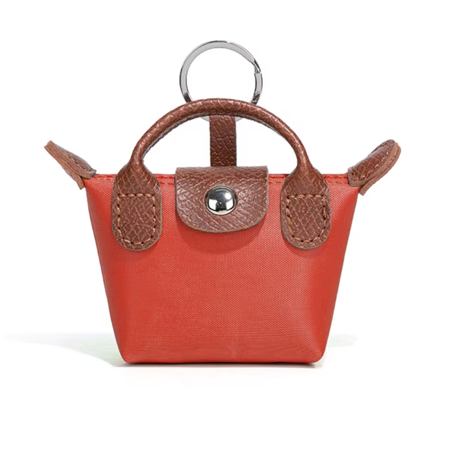 Le Pliage mini key pouch charm for women | Longchamp