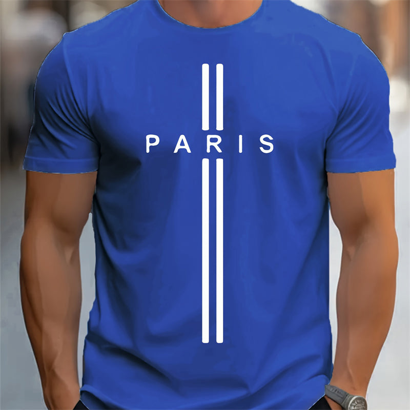 Classic t-shirt ville for men | Hugh -4