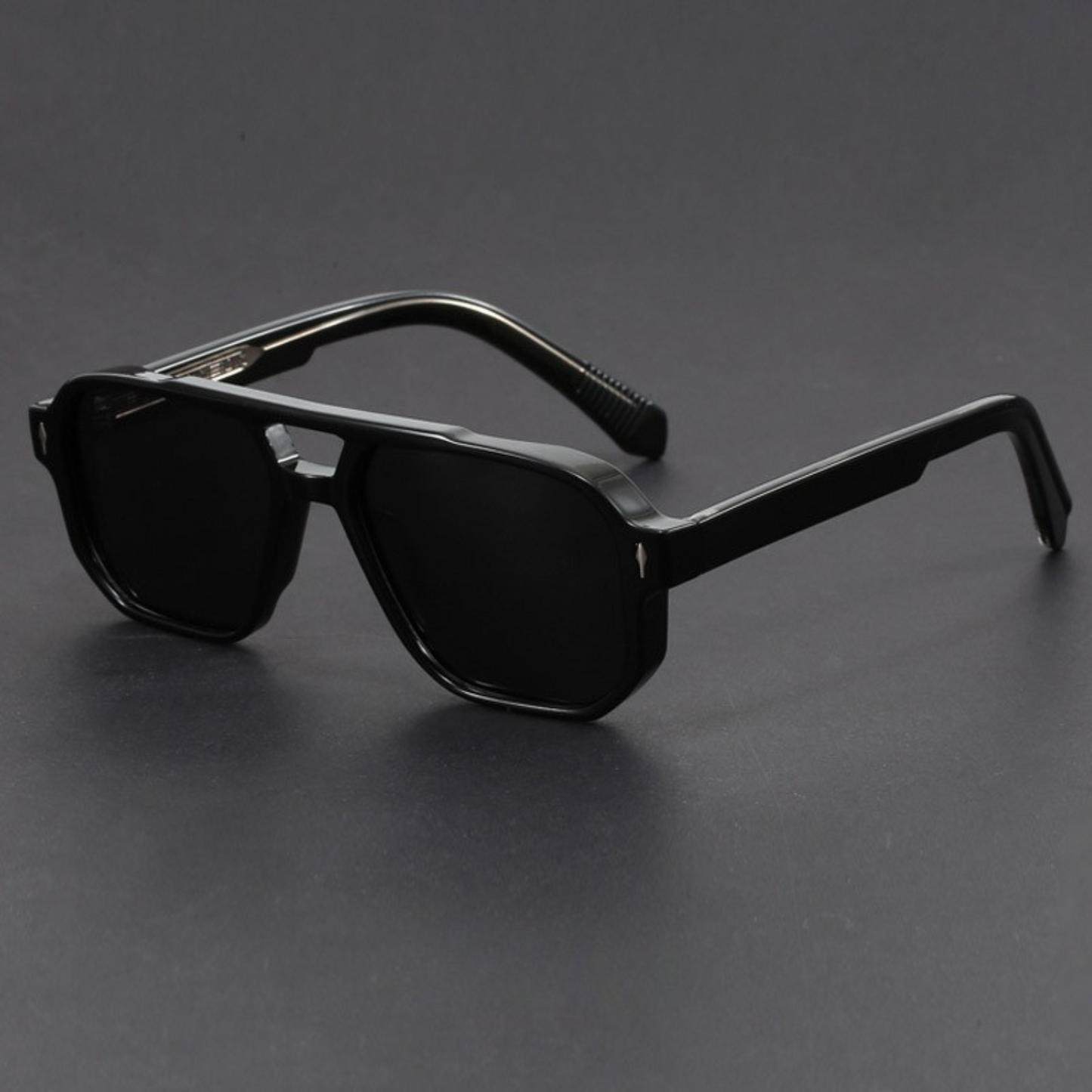 Bold-cut aviator sunglasses for men | Kaelen -13