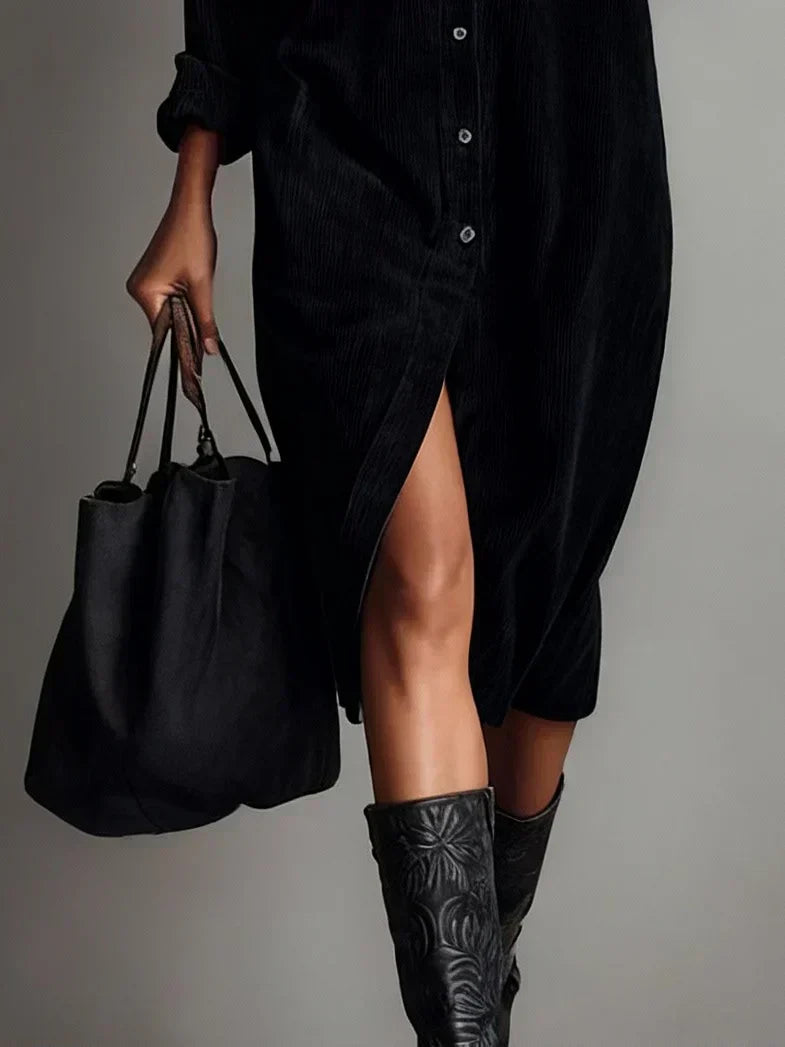 Classic elegant everyday dress for women | Lorena -9