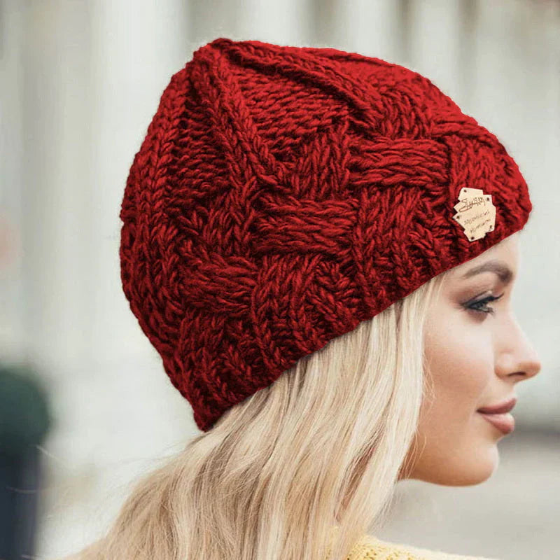 Bonnet knitted comfortable piece for women | Elle -7
