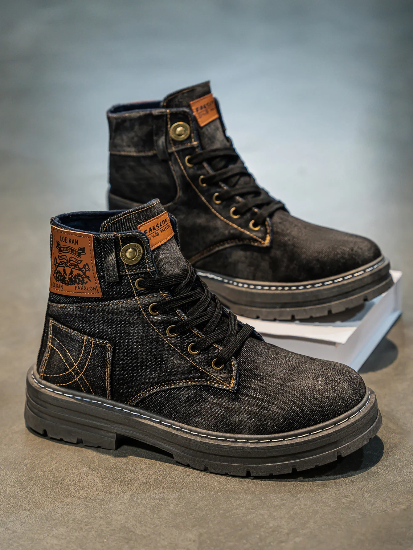 High-cut utility boots for women | Calder -6