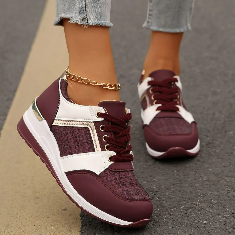 Trainers course shoes marche casual for women | Cyrielle -3