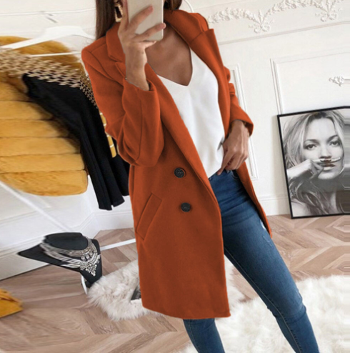 Warm lavish coat for women | Ariane -8