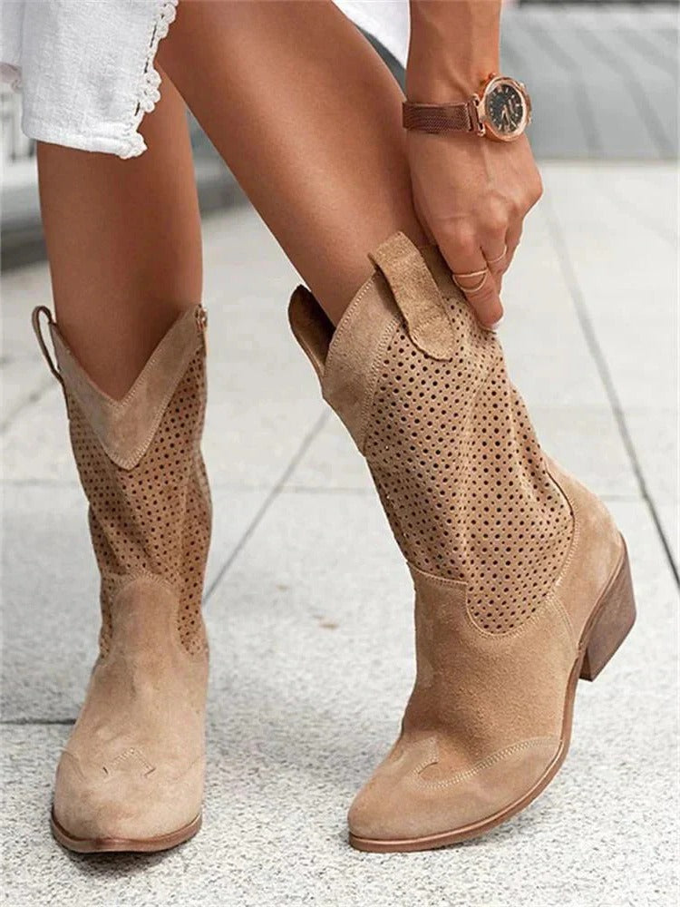 Mid-calf cowboy boots for women | Marlowe -3