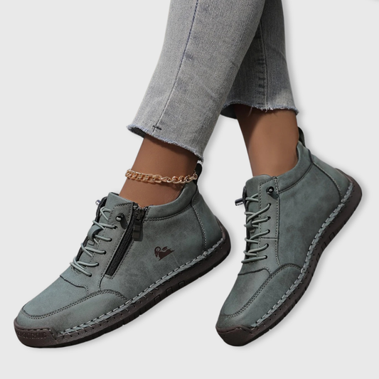 Zip-up orthopaedic everyday shoes for women | Helena -1