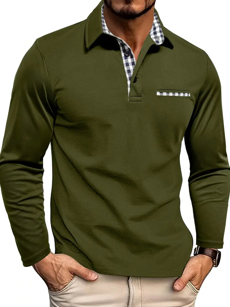 Elegant moderne polo for men | Coupe Ajustée -3