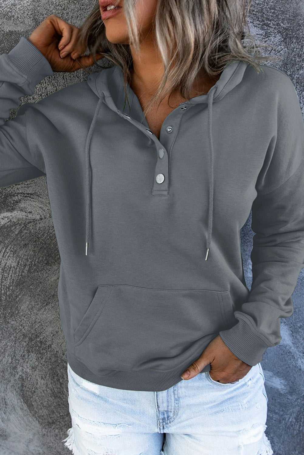 Cosy hooded jumper for women | Amara -18