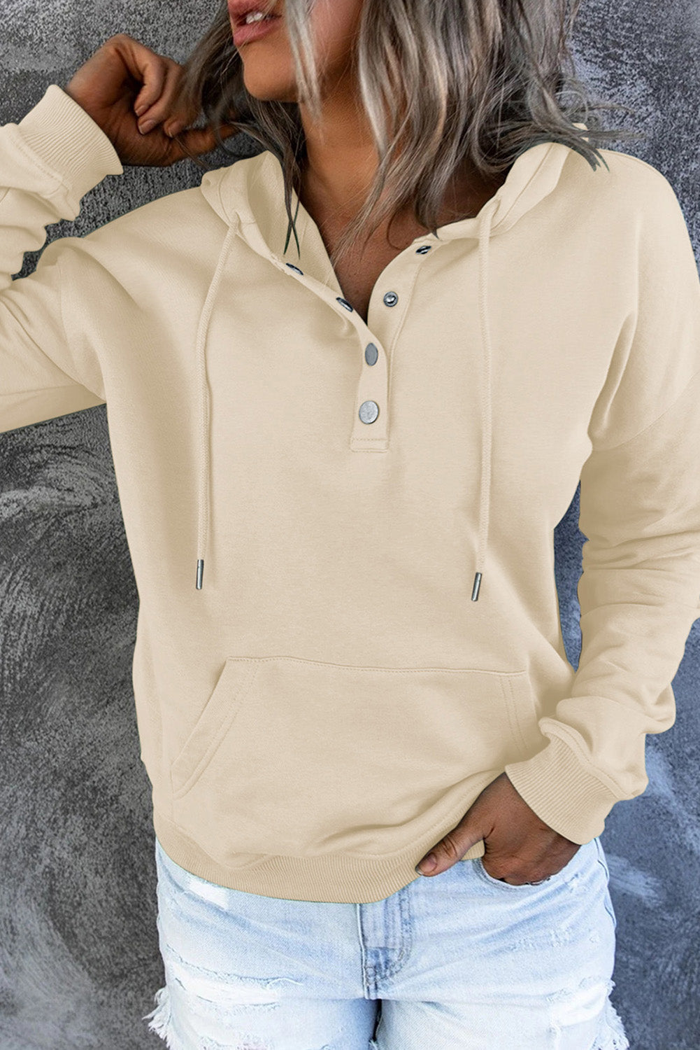 Cosy hooded jumper for women | Amara -28