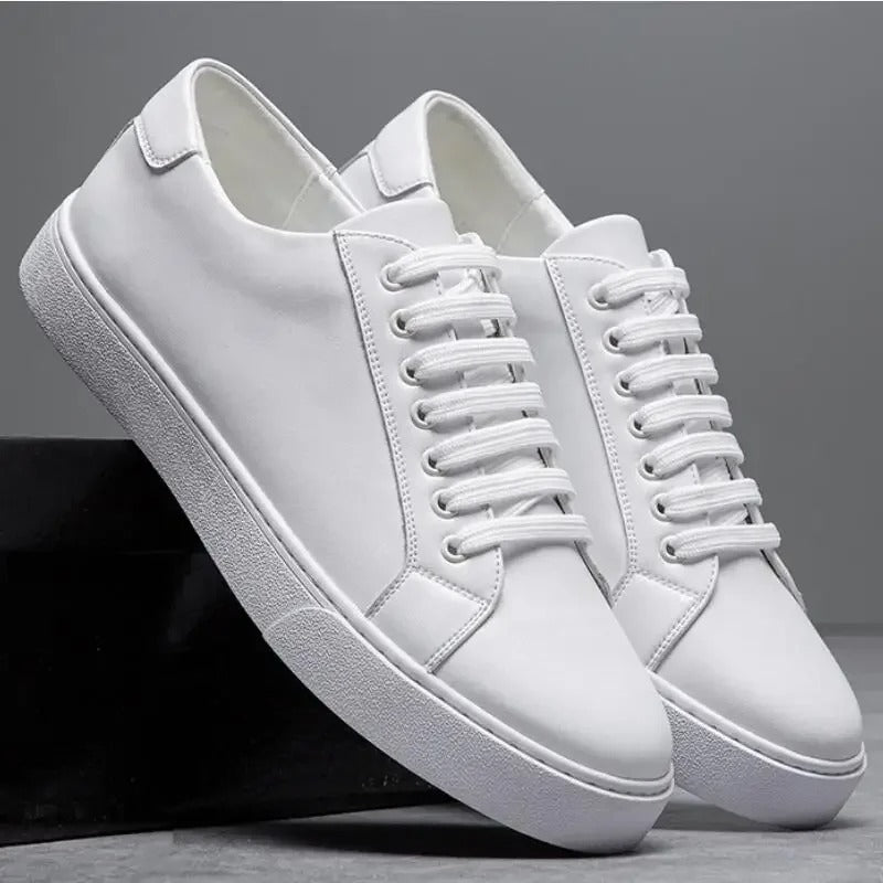 Leather casual trainer for men | Marco -14