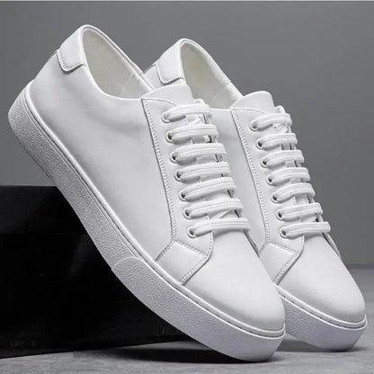 Leather casual trainer for men | Marco -14