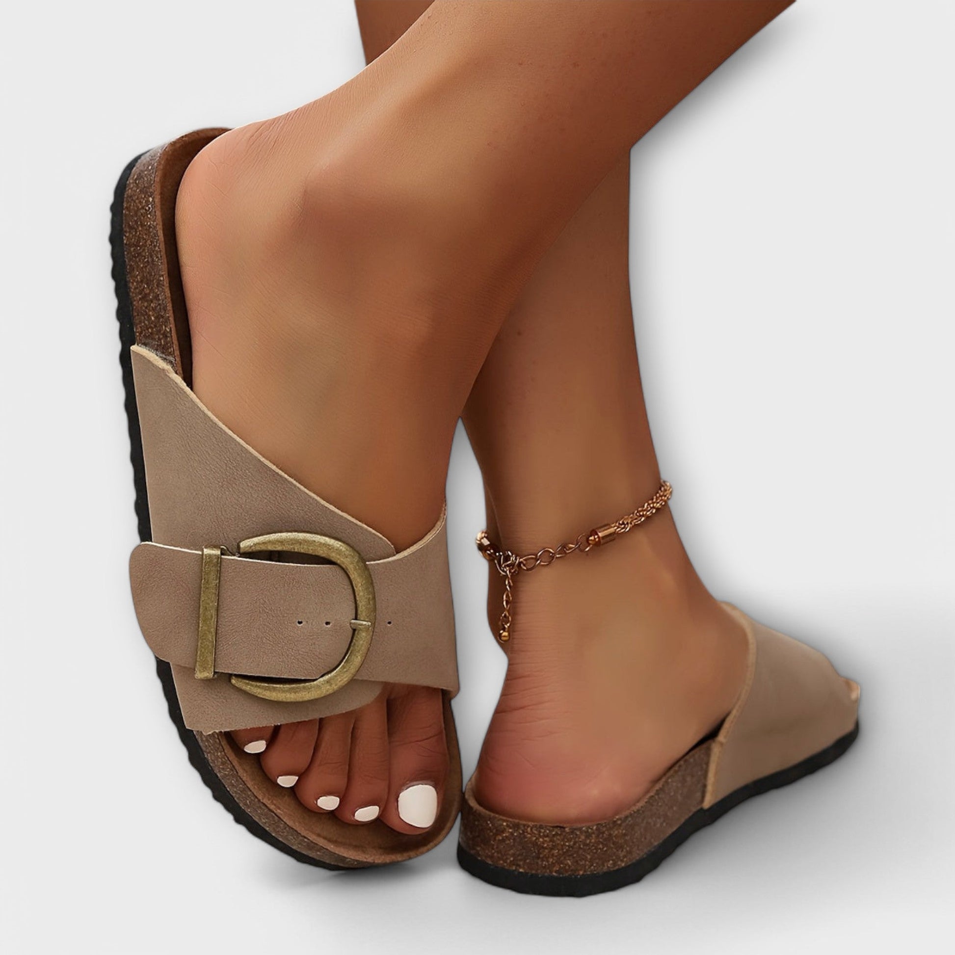 Comfortable soft-glide everyday sandals for women | Lynn -7