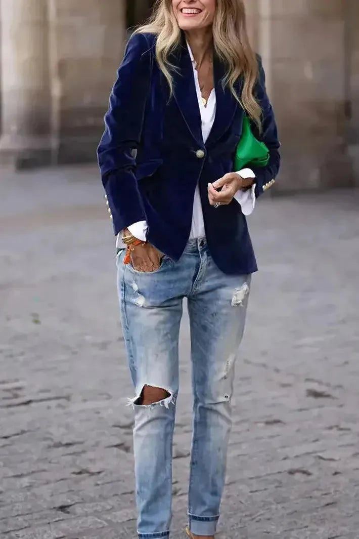 Blazer chic elegant for women | Classique -8