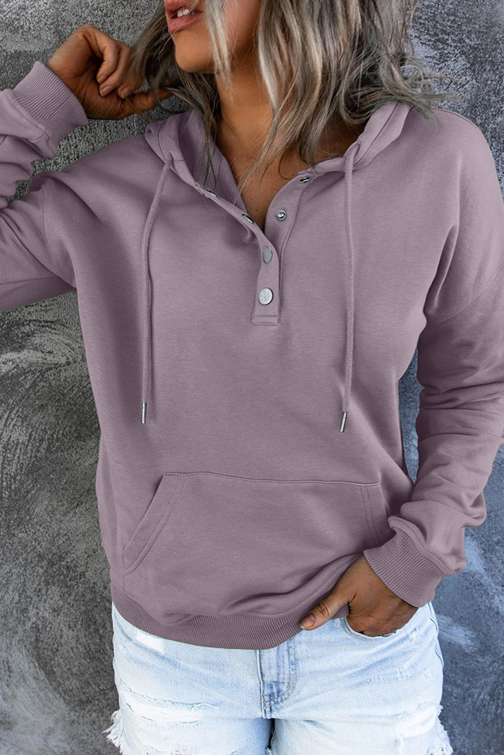 Cosy hooded jumper for women | Amara -8