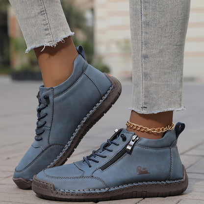 Zip-up orthopaedic everyday shoes for women | Helena -13
