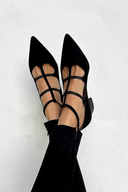 Chic strappy block heel for women | Sienna -1
