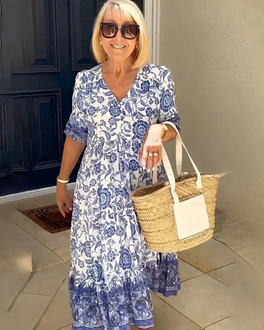 Bohemian maxi dress for women | Radiance