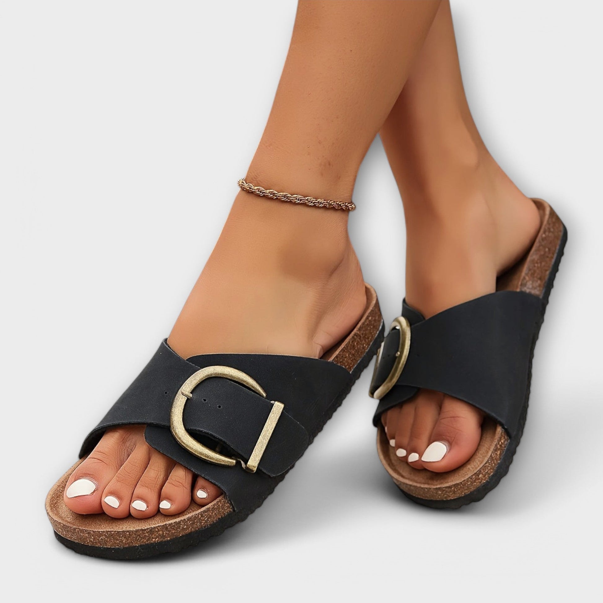 Comfortable soft-glide everyday sandals for women | Lynn -1