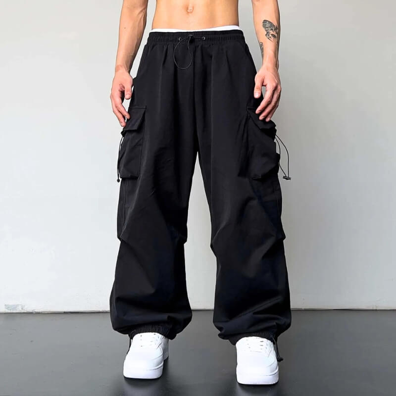Relaxed fit cargo for men | Axel -4