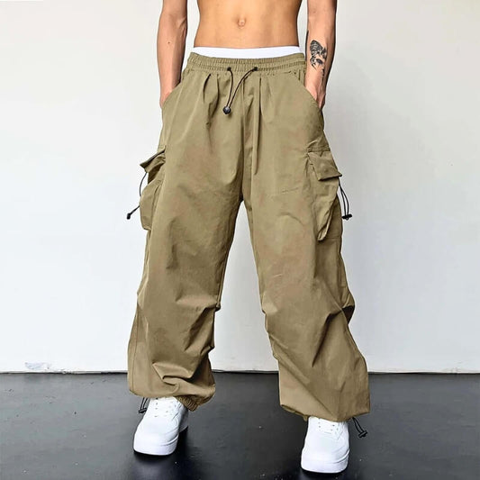 Relaxed fit cargo for men | Axel -1