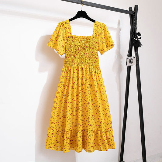 Dress mi-longue summer breeze for women | Calista -1
