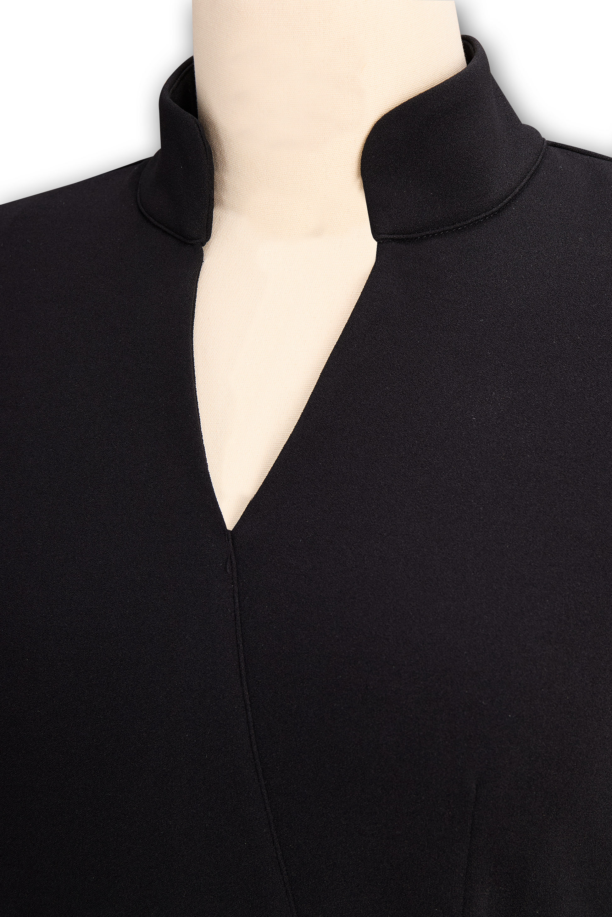 Refined everyday long-sleeve midi dress for women | Claribel -18