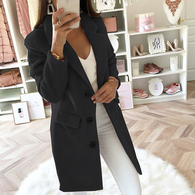 Warm lavish coat for women | Ariane -2