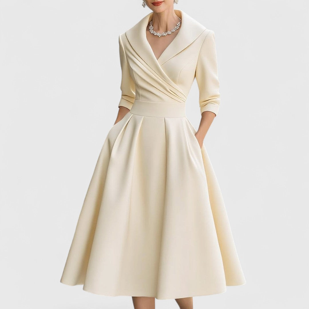 Elegant everyday midi dress for women | Marley Quinn -5