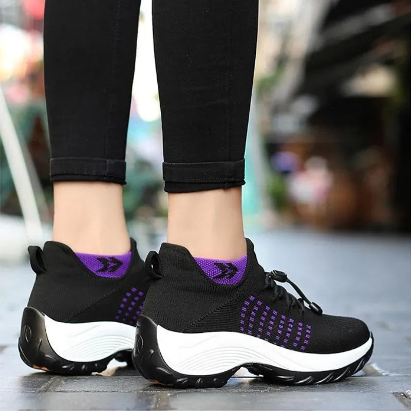 Lightweight trainers orthopaedic for women | Confort Léger -3