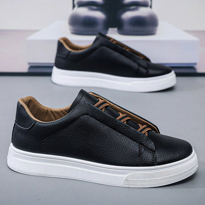 Classic leather everyday trainers for men | Vera -3