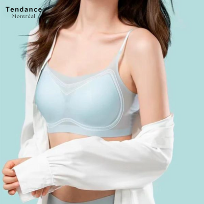 Aurelle soft seamless support bra for women