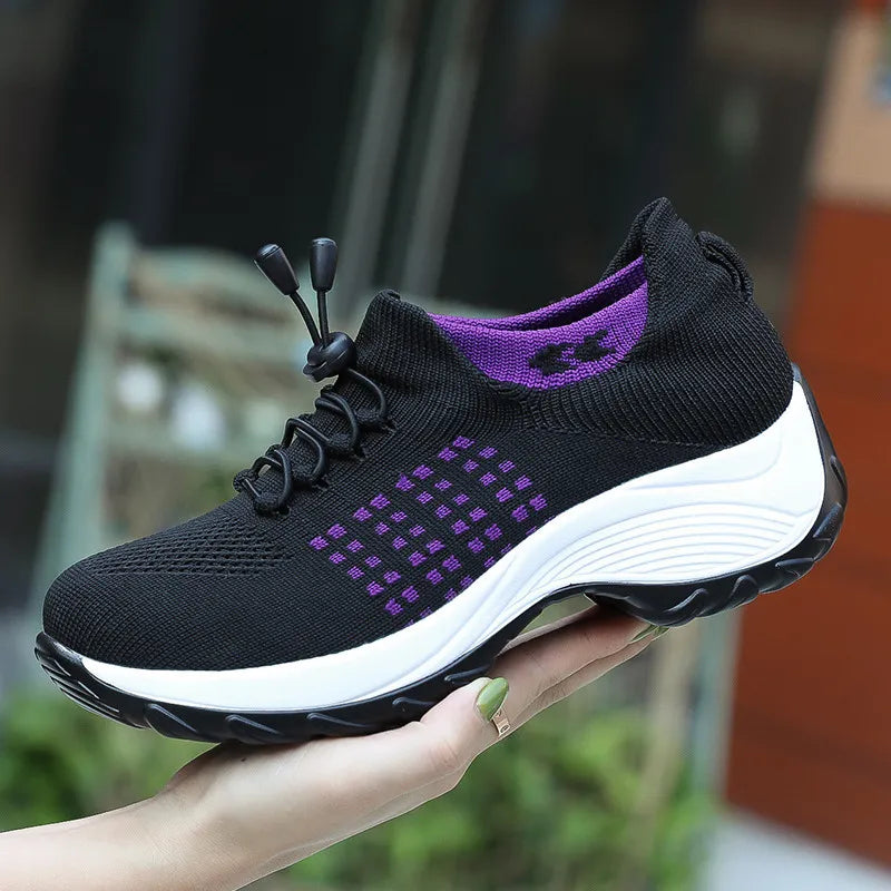 Lightweight trainers orthopaedic for women | Confort Léger -4