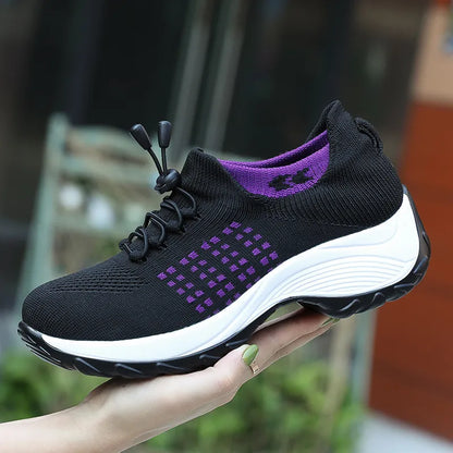 Lightweight trainers orthopaedic for women | Confort Léger -4