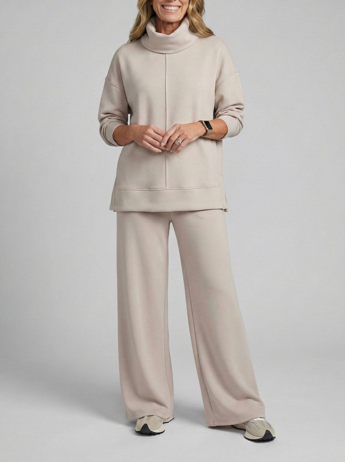 Soft elegant everyday co-ord set for women | Cecilia -2